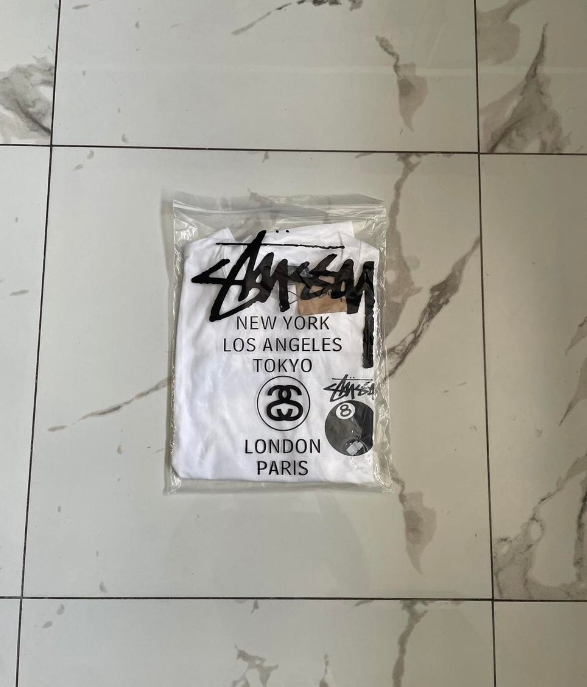 Stussy x 8 Ball - Graphic Tee LostFiction Clo