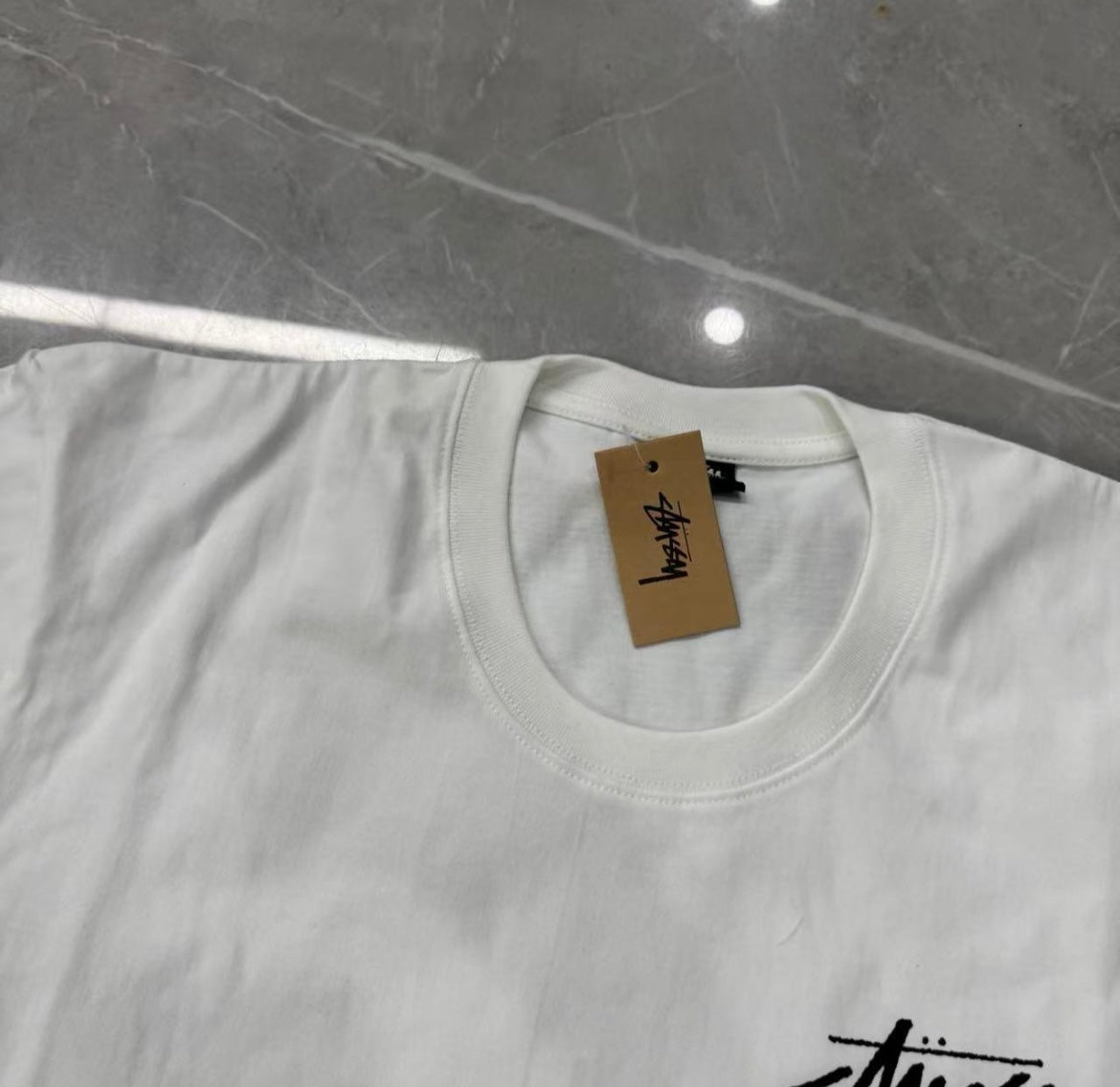 Stussy x Pink Dice - Graphic Tee LostFiction Clo