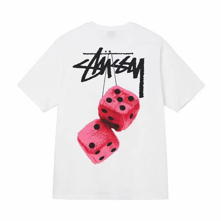 Stussy x Pink Dice - Graphic Tee LostFiction Clo